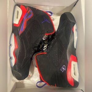 Nike Air Jordan MVP Raptors 678 Sneakers 10.5 Preowned Basketball Shoes